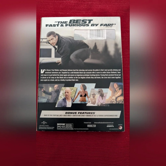 Furious 7 DVD (New) - Picture 2 of 3